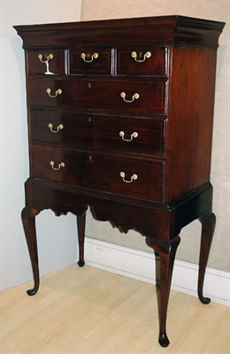 Lot 207 - Georgian Style Mahogany Chest on Stand Height...