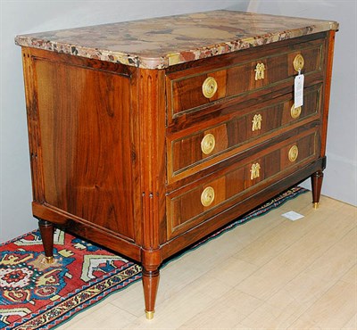 Lot 2442 - Louis XVI Gilt-Bronze Mounted Rosewood and...