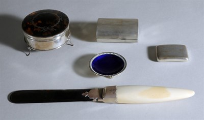 Lot 2368 - Miscellaneous Group of Silver and Silver...