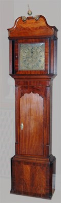 Lot 575 - George III Inlaid Mahogany Tall Case Clock...