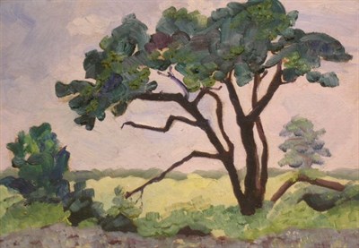Lot 6 - American School 20th Century Landscape with...