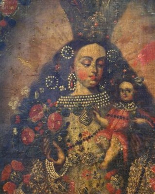 Lot 71 - Spanish Colonial School 19th/20th Century...