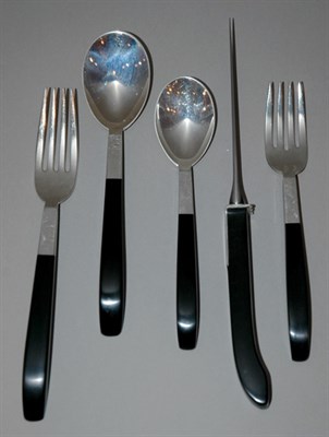 Lot 459A - Lunt Sterling Silver Flatware Service Circa...