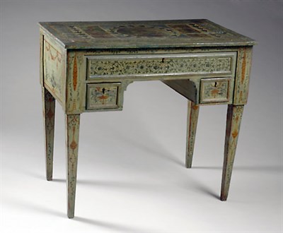 Lot 2351 - Italian Neoclassical Painted Dressing Table...