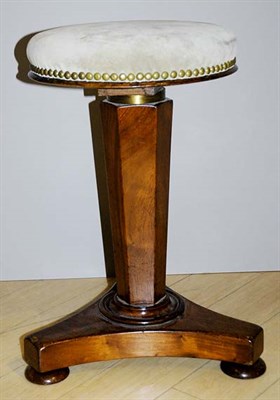 Lot 436 - Victorian Mahogany Piano Stool