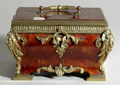 Lot 4401 - Louis XV Style Gilt-Metal Mounted Burl Wood...