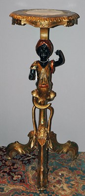 Lot 4416 - Italian Carved and Polychrome Painted Wood...