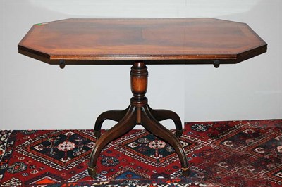 Lot 4264 - Regency Style Inlaid Mahogany Breakfast Table...