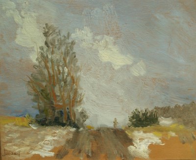 Lot 4040 - David Jurney 20th Century Country Road Signed...