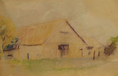 Lot 73 - Wolf Kahn American, b. 1927 Vermont Farm, 1974...