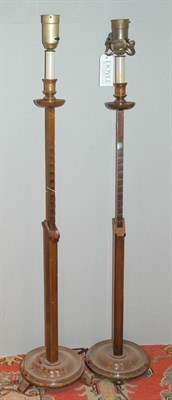 Lot 367 - Pair of Georgian Style Mahogany Rachet Floor...