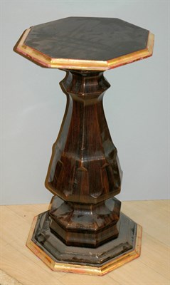 Lot 539A - Neoclassical Style Grain Painted Pedestal...