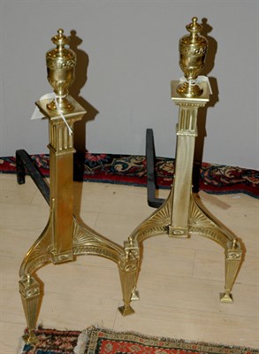 Lot 666 - Georgian Style Andirons