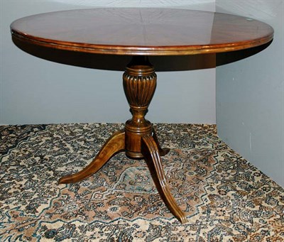 Lot 585A - Georgian Style Mahogany Circular Breakfast...