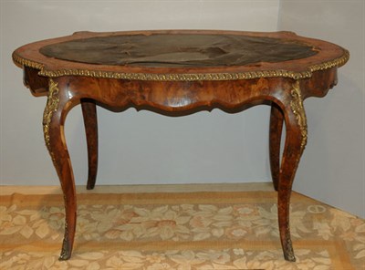 Lot 4231 - Napoleon III Leather Top Table Height 28 1/2...