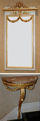 Lot 4161 - Neoclassical Style Parcel Gilt and Painted...