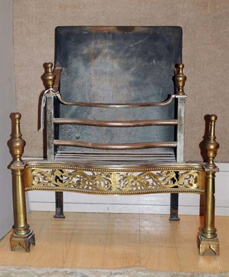 Lot 317 - Georgian Style Metal Fire Grate Height 28...