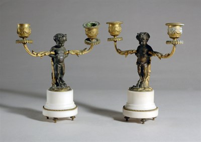 Lot 213 - Pair of Neoclassical Style Gilt and...