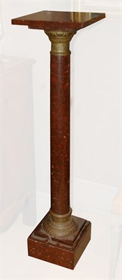 Lot 637A - Neoclassical Style Marble Pedestal Height 45...