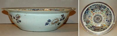 Lot 168 - Chinese Export Porcelain Basin Height 4 3/4...