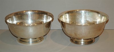 Lot 291 - Alvin Sterling Silver Revere Style Bowl;...