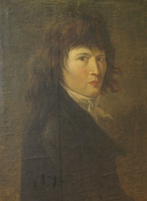 Lot 95 - School of Jacques-Louis David Portrait of a...