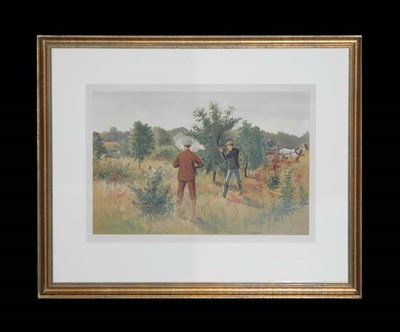Lot 118 - After R. F. Zogbaum [WILD TURKEY HUNT]...