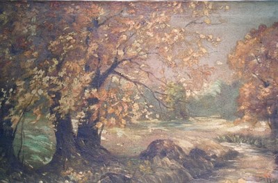 Lot 26 - Attributed to Franklin Benjamin DeHaven Autumn...