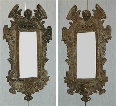 Lot 2340 - Pair of Continental Baroque Style Painted...