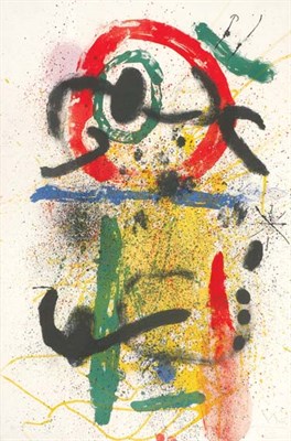 Lot 3193 - Joan Miró PIERROT LE FOU (M. 392) Color...