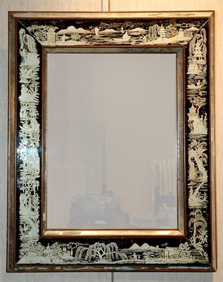 Lot 208 - Regence Style Chinoiserie Decorated Verre...