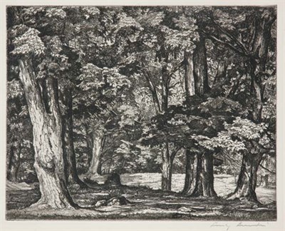 Lot 3175 - Luigi Lucioni TREE TAPESTRY; ROUTE 7; SUMMER...