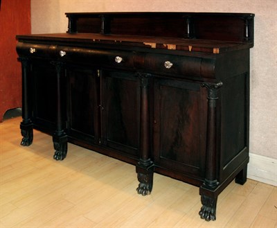 Lot 2163 - Classical Mahogany Sideboard Mid 19th century...