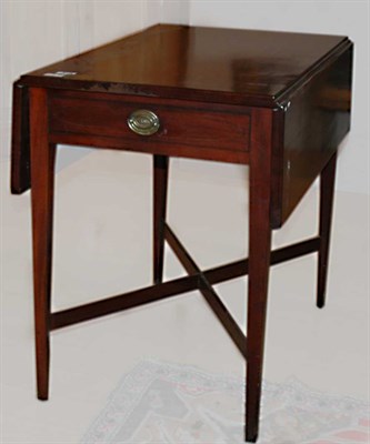 Lot 2216 - Federal Inlaid Mahogany Pembroke Table Early...
