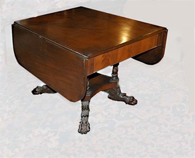 Lot 2244 - Classical Mahogany Drop-Leaf Table New York,...