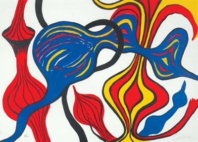 Lot 3110 - Alexander Calder GALACTIC SYSTEM Color...