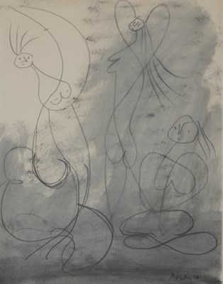 Lot 1099 - Pablo Picasso Spanish, 1881-1973 Trois Femmes,...