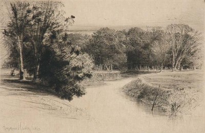 Lot 3144 - Francis Seymour Haden A SUNSET IN IRELAND;...