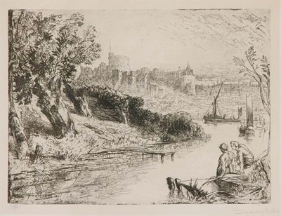 Lot 119A - Francis Seymour Haden WINDSOR; A LANCASHIRE...
