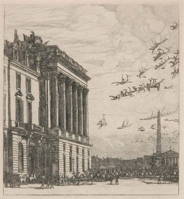 Lot 3189 - Charles Meryon LA RUE DES TOILES, BOURGES; LE...