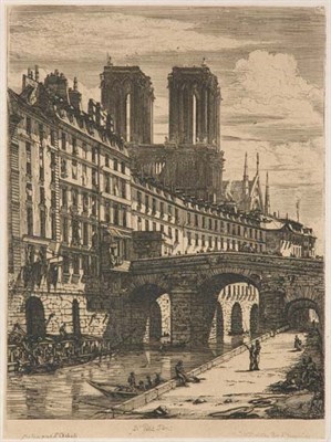 Lot 3188 - Charles Meryon LE PETIT PONT; LA POMPE...