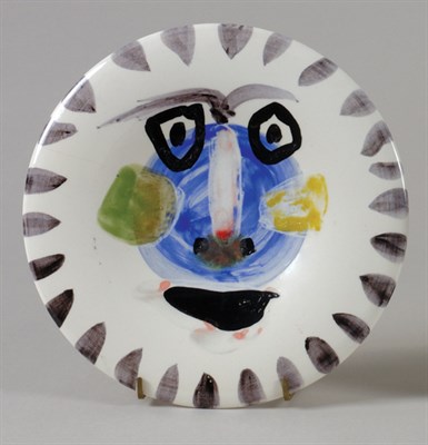 Lot 3239 - Pablo Picasso FACE NO. 202 (A.R. 495) Painted...