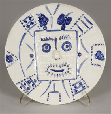 Lot 3232 - Pablo Picasso FACE IN SQUARE (A.R. 354)...