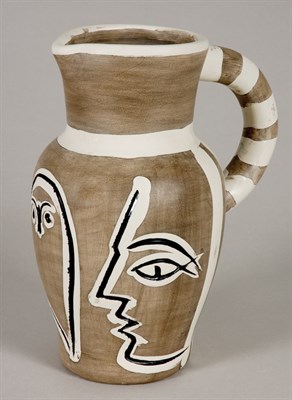 Lot 3226 - Pablo Picasso GREY ENGRAVED PITCHER (A.R. 246)...
