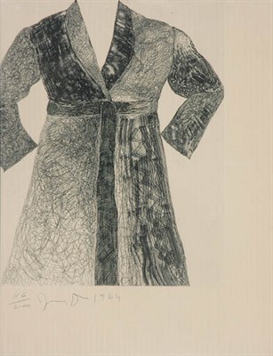Lot 3130 - Jim Dine BATHROBE (GALERIE MIKRO 26) Etching,...