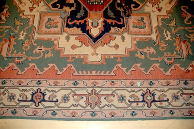 Lot 4512 - Soumac Style Carpet China, contemporary The...