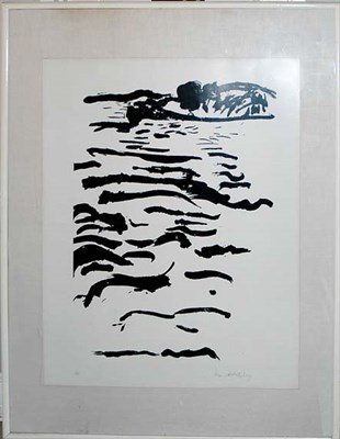 Lot 127 - Brett Whiteley WAVES ON THE HARBOR Screenprint,...