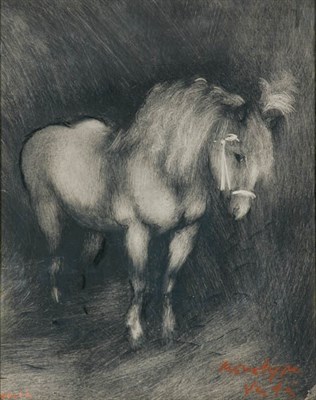 Lot 3281 - Marcel Vertes [CIRCUS PONY] Monotype, signed...