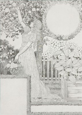 Lot 3142 - Eugene Grasset LA BELLE JARDINIERE: COUVERTURE...