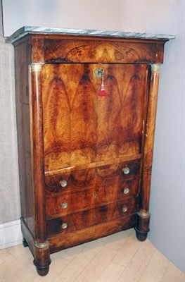 Lot 391 - Empire Style Gilt-Metal Mounted Mahogany...